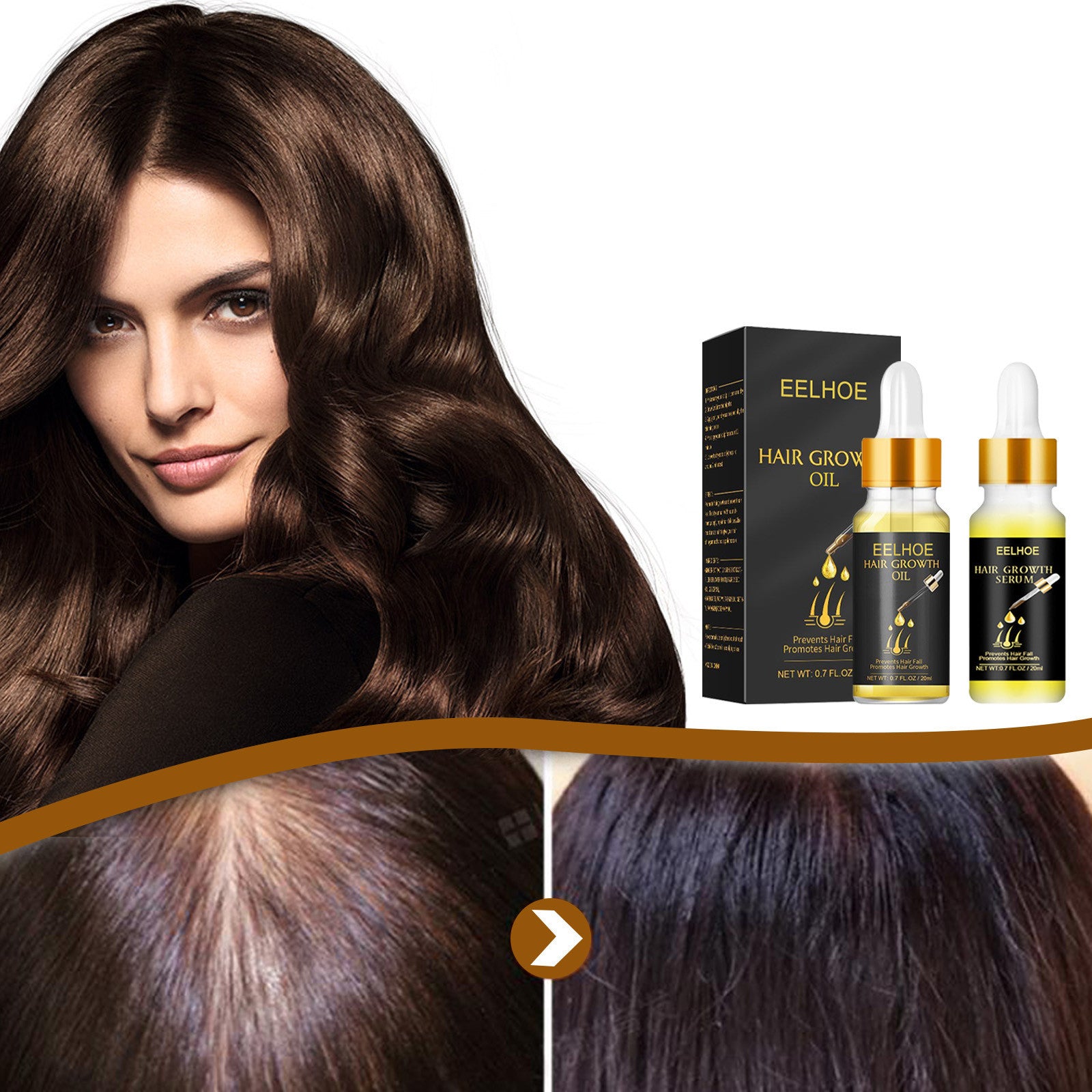 Hair Growth Essential Oil Care Essential Nutrient Liquid