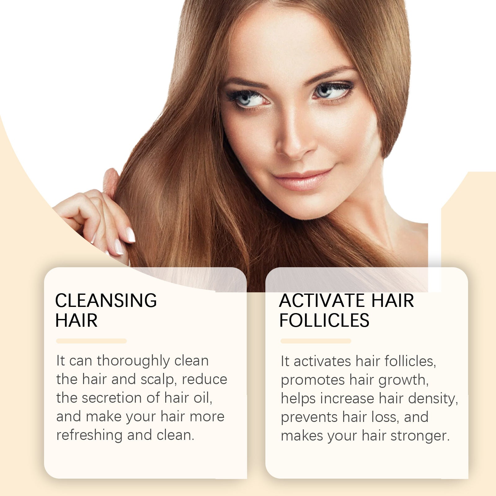 Rice Shampoo Soap Gentle Cleansing And Nourishing Scalp