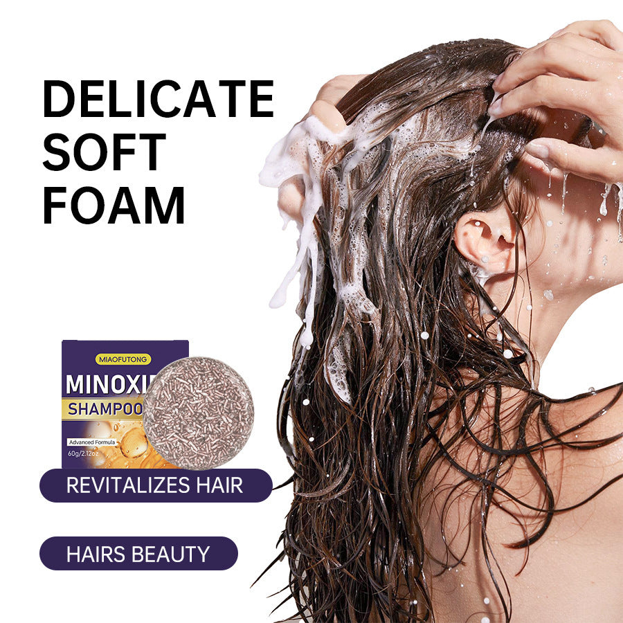 Shampoo Soap Dense Hair Fixing And Oil Control Cleaning